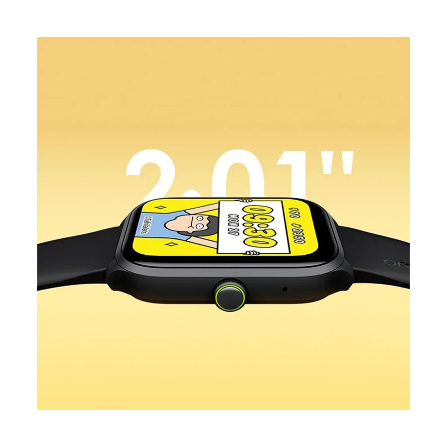 Oraimo x Tahilalats Watch 5 Max Tahilalats Black Bluetooth Calling Smart Watch - Image 2