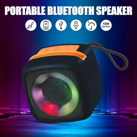 X-911 Wireless Mini Disco Speaker with Bluetooth & LED Lights - Image 2